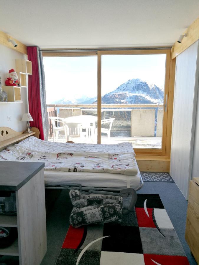 Appartement D'Une Chambre A La Plagne Aime 2000 A 10 M Des Pistes Avec Vue Sur La Ville Et Terrasse Amenagee Macot-la-Plagne Eksteriør bilde