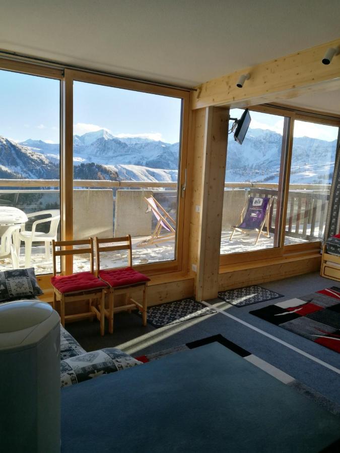 Appartement D'Une Chambre A La Plagne Aime 2000 A 10 M Des Pistes Avec Vue Sur La Ville Et Terrasse Amenagee Macot-la-Plagne Eksteriør bilde