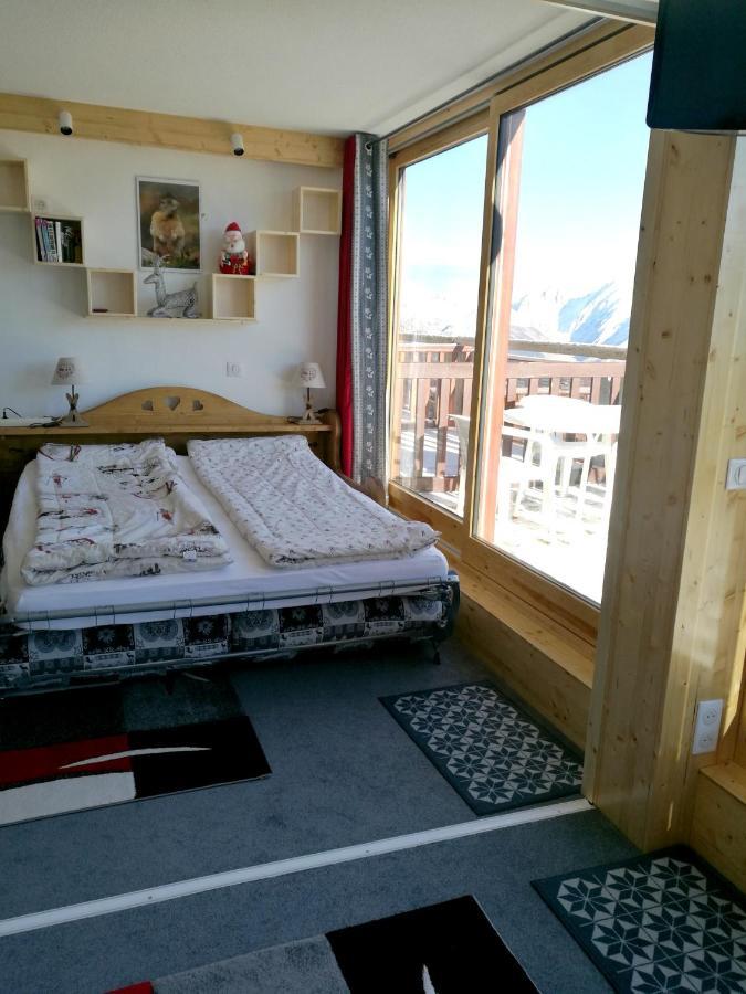 Appartement D'Une Chambre A La Plagne Aime 2000 A 10 M Des Pistes Avec Vue Sur La Ville Et Terrasse Amenagee Macot-la-Plagne Eksteriør bilde