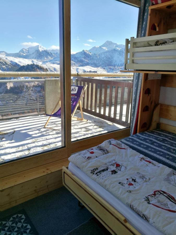 Appartement D'Une Chambre A La Plagne Aime 2000 A 10 M Des Pistes Avec Vue Sur La Ville Et Terrasse Amenagee Macot-la-Plagne Eksteriør bilde