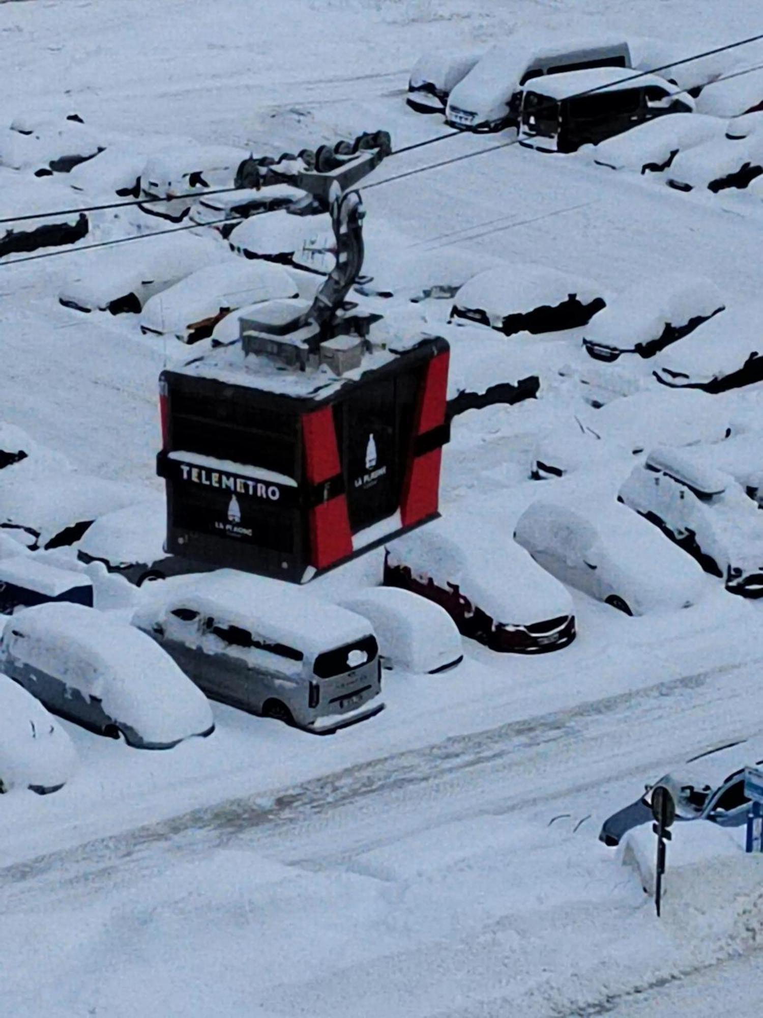 Appartement D'Une Chambre A La Plagne Aime 2000 A 10 M Des Pistes Avec Vue Sur La Ville Et Terrasse Amenagee Macot-la-Plagne Eksteriør bilde